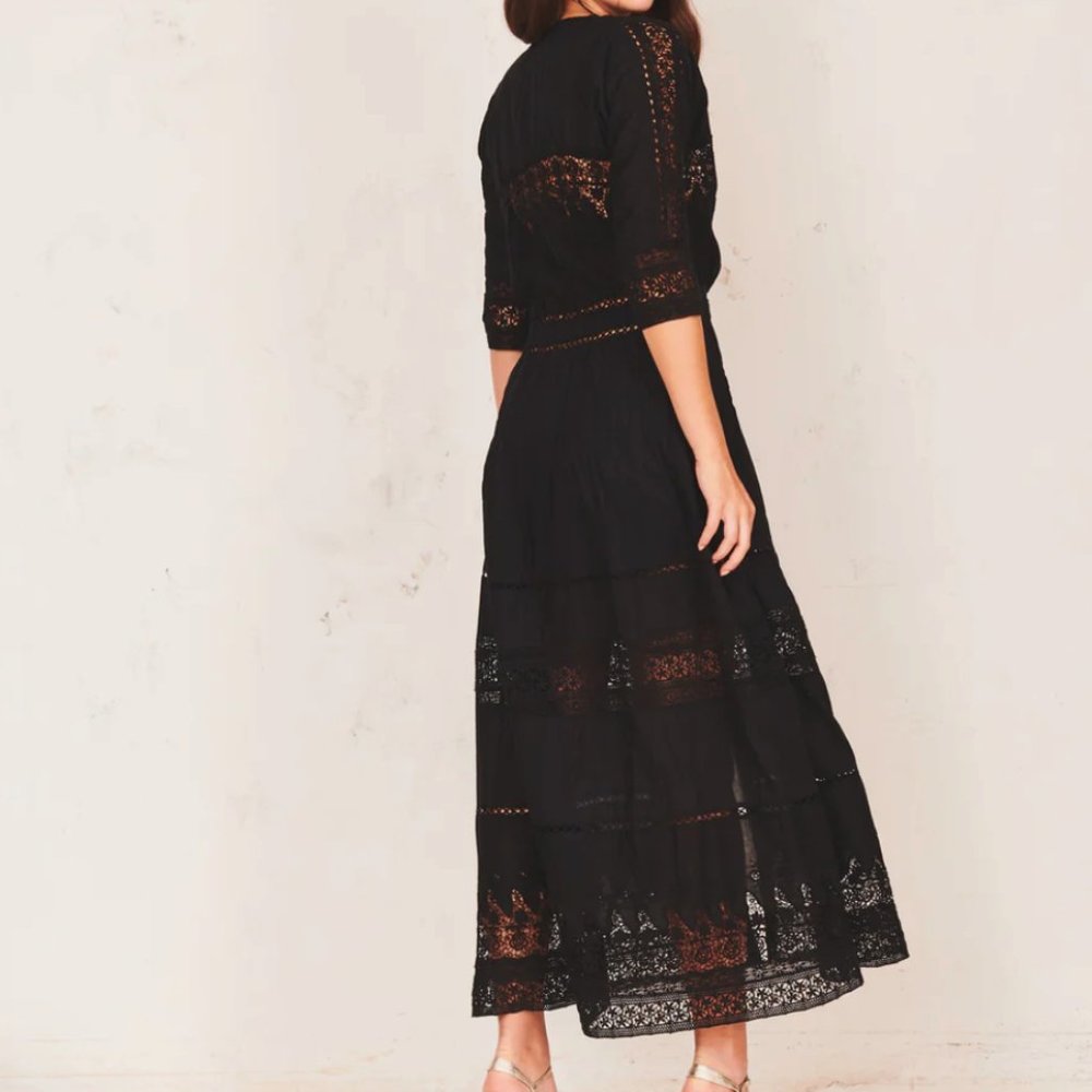 Loveshackfancy Beth Midi Dress - image 2